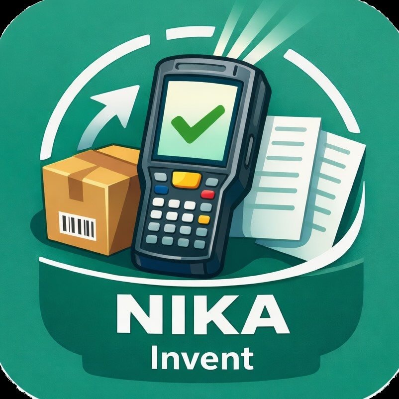 NIKA Invent — работа с терминалом сбора данных